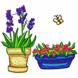 Flowers Embroidery Design 10 Flowers Embroidery Design 10